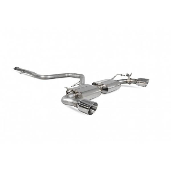 Catback non resonated silencer with valves I30 N/N Performance without DPF
