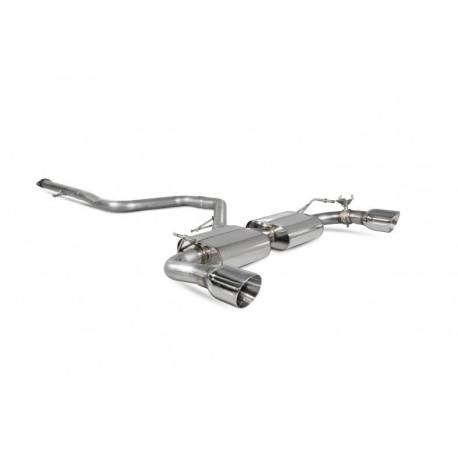 Catback non resonated silencer with valves I30 N/N Performance without DPF