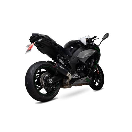 Red Power silencer Scorpion Kawasaki Ninja 1000 SX 2020 - 2022