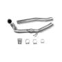 De-cat turbo downpipe Scorpion per Audi-VW S3 8Y / Golf Mk8R, senza DPF