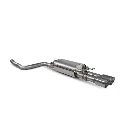 GPF-back system (valved) Scorpion for Ford Fiesta ST MK8.5