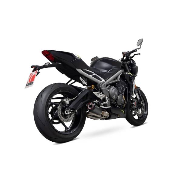 Red Power silencer Scorpion Triumph Street Triple 765 R / RS 2020 - 2022