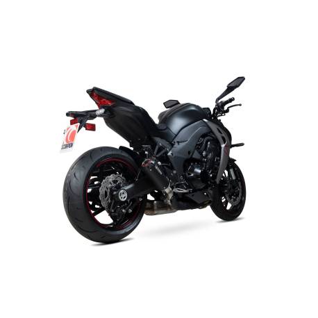 Schalldämpfer Red Power, Paar. Scorpion Kawasaki Z1000 2017 - 2020