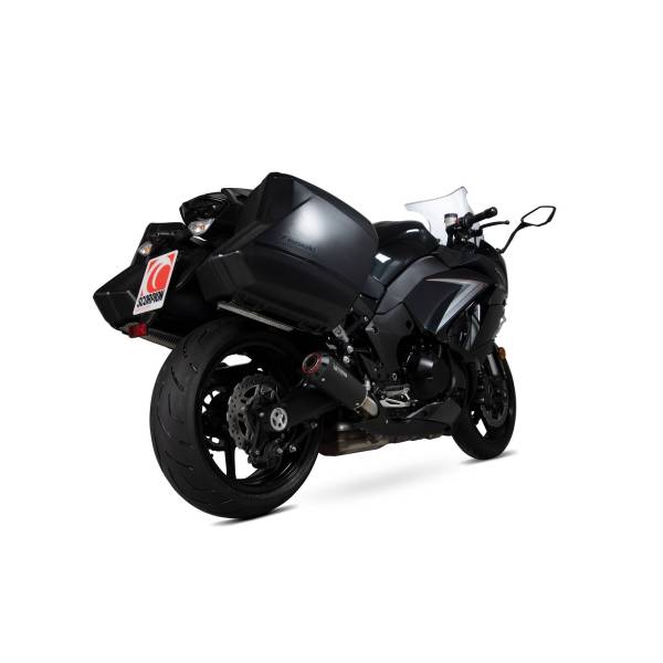 Red Power Schalldämpfer, Paar. Scorpion Kawasaki Z1000 SX 2017 - 2019
