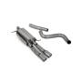 Scarico cat-back senza valvole Scorpion per Ford Fiesta ST MK8.5