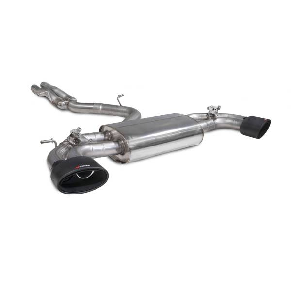 Demi ligne sans intermédiaire (valvée) Scorpion pour Audi TTRS MK3 Coupe (FAP)