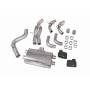 Scarico cat-back senza silenziatore centrale (con valvola) Scorpion per Audi TTRS MK3 Coupe (DPF)