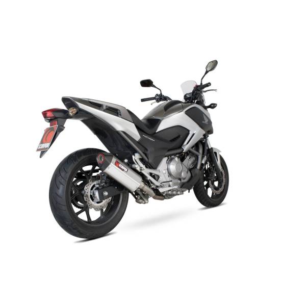Silenziatore Serket "Parallel" Scorpion Honda NC700 S / NC700 X 2012 - 2013