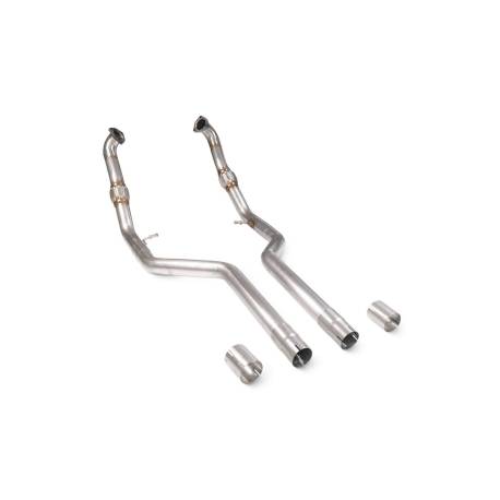 Media línea sin intermedio Scorpion para Audi S4 B9 Quattro 3.0T V6 sin FAP