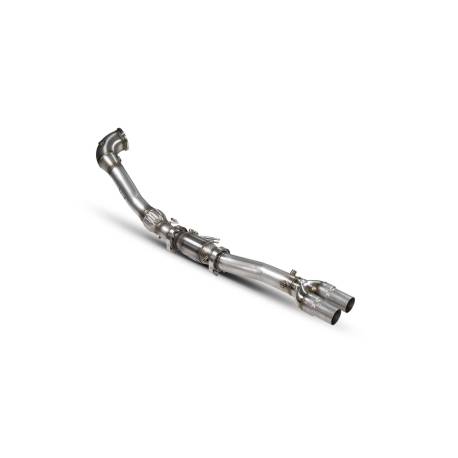 Downpipe con catalizzatore sportivo (eliminazione DPF) Scorpion per Audi RSQ3 (F3)