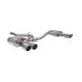 Demi ligne sans intermédiaire Scorpion pour Seat Leon Cupra ST 300 4Drive