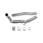 Downpipe catalizzatore sportivo Scorpion per Audi-VW S3 8Y / Golf Mk8R, Senza DPF