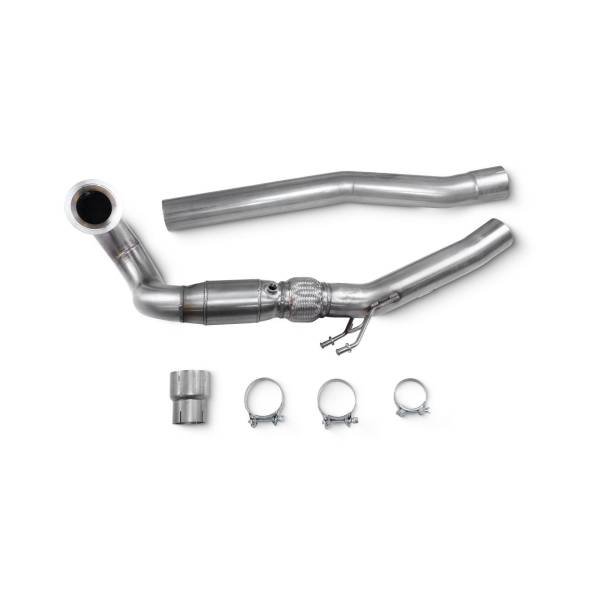 Downpipe catalyseur sport Scorpion pour Audi-VW S3 8Y / Golf Mk8R, Sans FAP