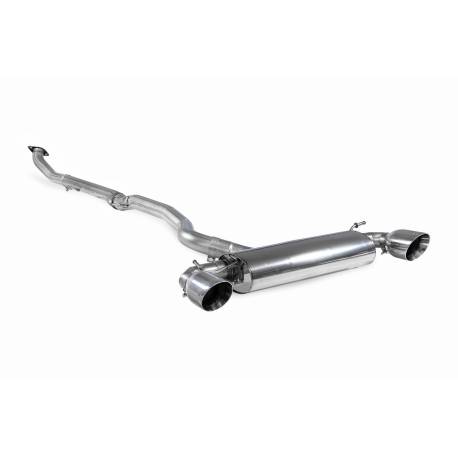 Mezza linea senza silenziatore centrale Scorpion per Toyota GR Yaris & Circuit Pack