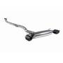 Mezza linea senza silenziatore centrale Scorpion per Toyota GR Yaris & Circuit Pack