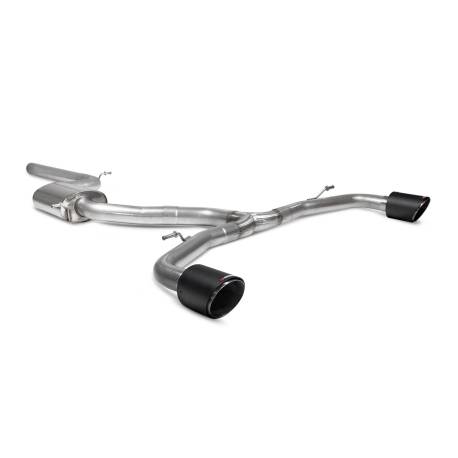 Scarico cat-back senza silenziatore centrale Scorpion per Volkswagen Golf MK8 GTi