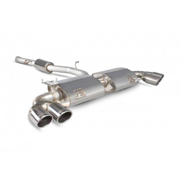 Demi-ligne / Cat-back Scorpion AUDI S1 2.0 TFSi Quattro