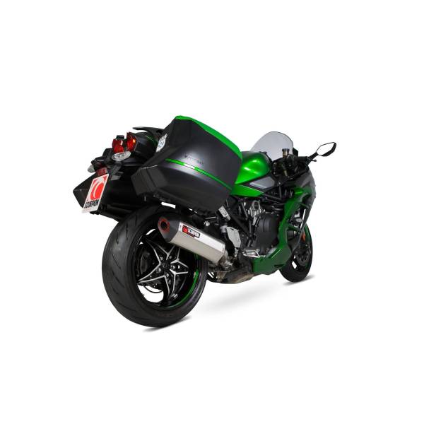 Schalldämpfer Serket „Parallel“ Scorpion Kawasaki Ninja H2-SX / H2-SX SE 2018 - 2020