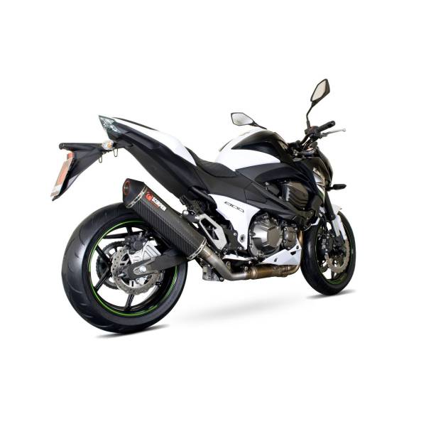 Silenciador Serket «Parallel» Scorpion Kawasaki Z800 2013 - 2016