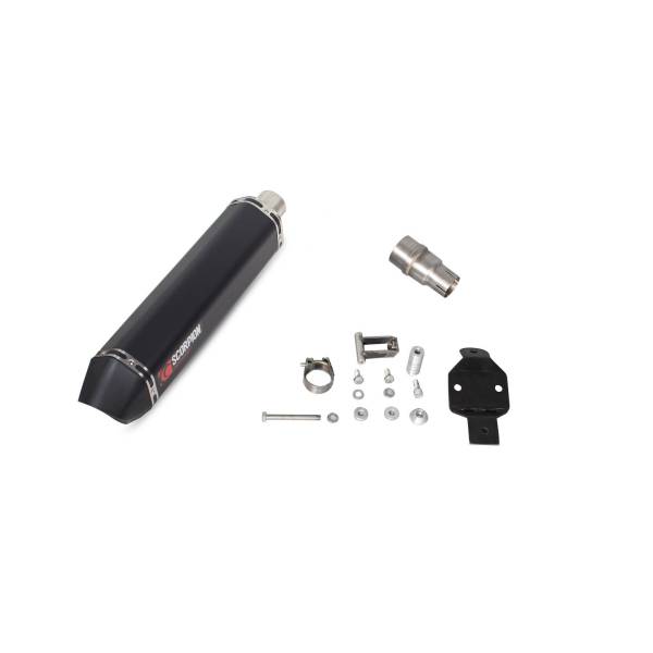 Silencieux Serket "Parallel" Scorpion Piaggio MP3 400 / MP3 400 LT, MP3 500 / MP3 500 LT