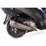 Silencieux Serket "Parallel" Scorpion Peugeot Metropolis 400 2013 - 2017