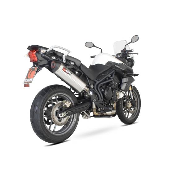 Silenciador Serket «Parallel» Scorpion Triumph Tiger 800 2011 - 2016