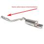 Demi-ligne / Cat-back Scorpion FORD Fiesta ST 180