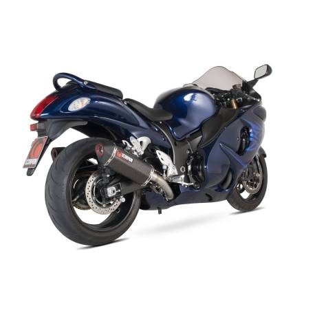 Schalldämpfer Serket „Parallel“, das Paar. Scorpion Suzuki GSX1300 R Hayabusa 2008 - 2017