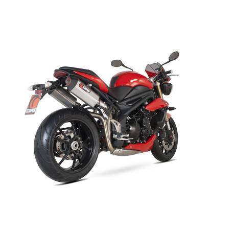 Silenziatore Serket "Parallel", coppia. Scorpion Triumph Speed Triple 1050 2011 - 2015