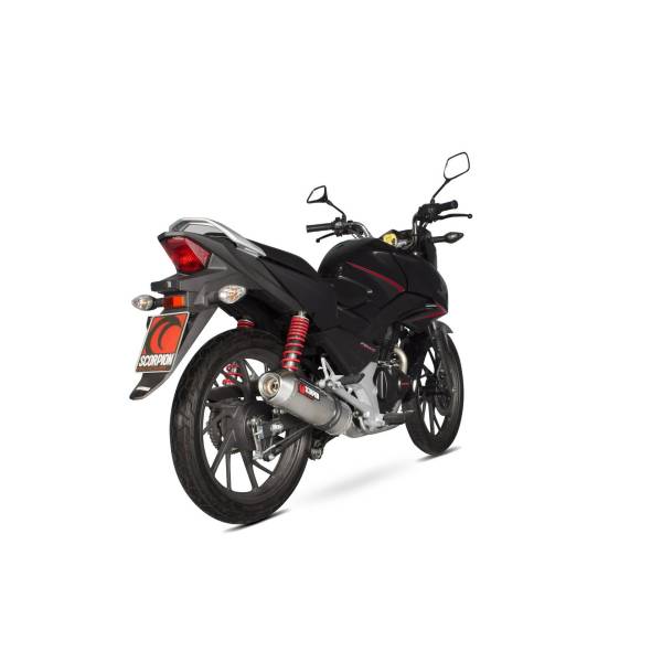 Ligne complète Factory ovale Scorpion Honda CB125 F 2015 - 2017