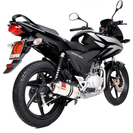 Ligne complète Factory ovale Scorpion Honda CBF125 2008 - 2015