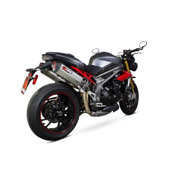Silenziatore Serket "Parallel", coppia. Scorpion Triumph Speed Triple 1050 R 2016 - 2017