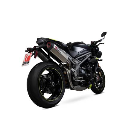 Schalldämpfer Serket „Parallel“, das Paar. Scorpion Triumph Speed Triple R / Speed Triple S / Speed Triple RS 2018 - 2020