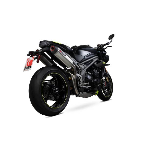 Silent Serket "Parallel", the pair. Scorpion Triumph Speed Triple R / Speed Triple S / Speed Triple RS 2018 - 2020