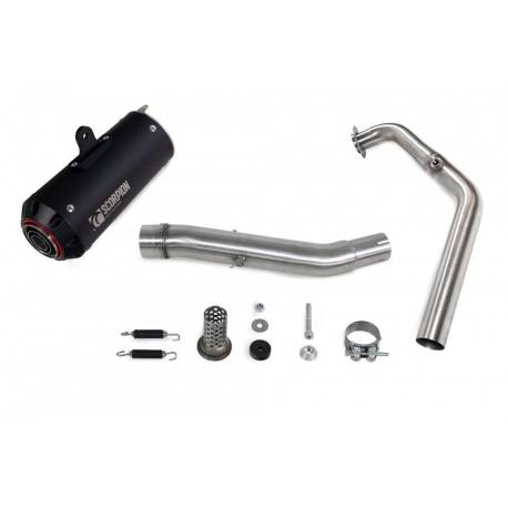Ligne complète Red Power Scorpion Yamaha XSR-125 2021 - 2022