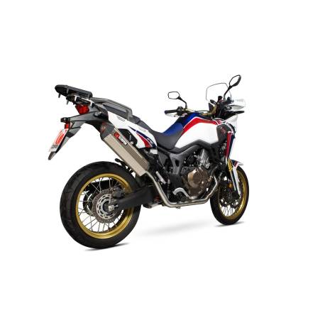 Línea de escape completa Serket "Parallel" Scorpion Honda CRF1000 L 2015 - 2017