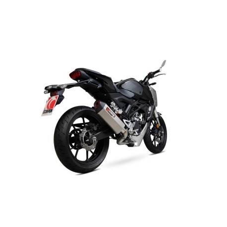 Línea completa Serket "Parallel" Scorpion Honda CB125 R 2018 - 2020