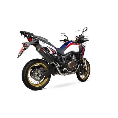 Impianto di scarico completo Serket "Parallel" Scorpion Honda CRF1000 L 2015 - 2017