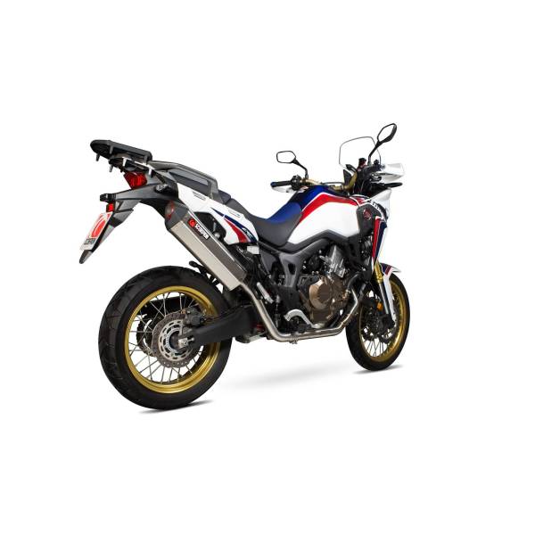 Línea de escape completa Serket "Parallel" Scorpion Honda CRF1000 L 2015 - 2017