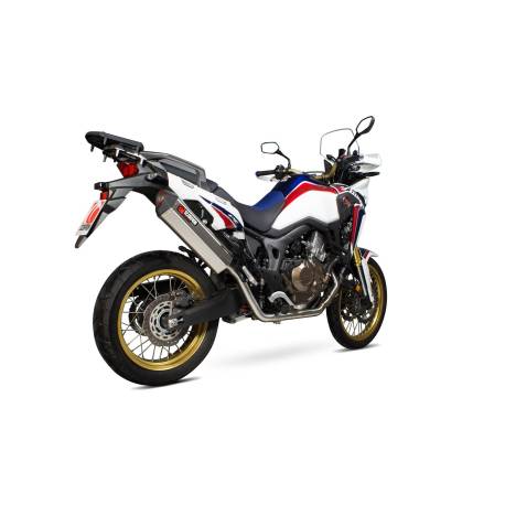Impianto di scarico completo Serket "Parallel" Scorpion Honda CRF1000 L 2015 - 2017