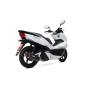 Línea de escape completa Serket "Parallel" Scorpion Honda PCX125 2014 - 2016