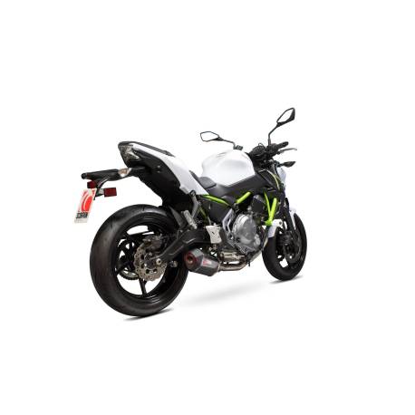 Línea completa Serket "Parallel" Scorpion Kawasaki Z650 2017 - 2022
