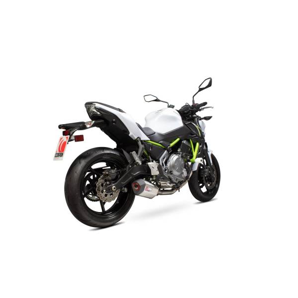 Ligne complète Serket "Parallel" Scorpion Kawasaki Z650 2017 - 2022