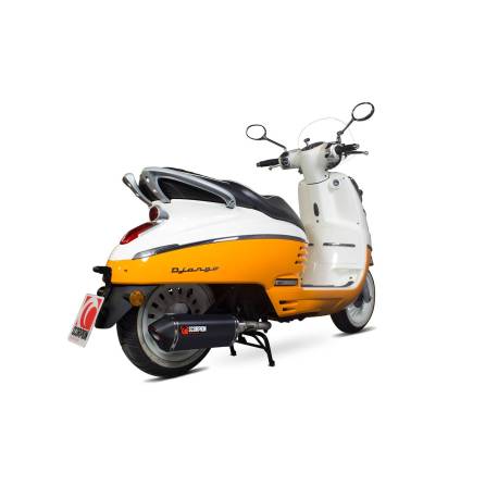 Ligne complète Serket "Parallel" Scorpion Peugeot Django 125 / Django 150 2015 - 2017