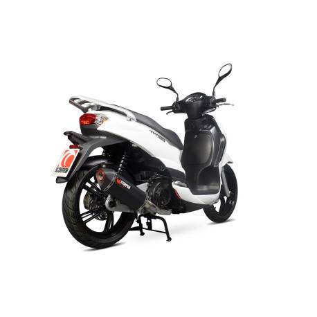 Ligne complète Serket "Parallel" Scorpion Peugeot Tweet 125 2010 - 2017