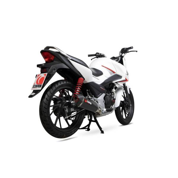 Komplettanlage Serket Taper Scorpion Honda CB125 F 2017 - 2020