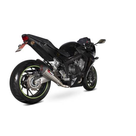 Línea completa Serket Taper Scorpion Honda CBR650 F/ CB650 F 2014 - 2018
