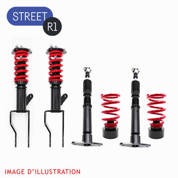 Kit combinés filetés STREET-R1 Dynaparts pour NISSAN PRIMERA années 92-96