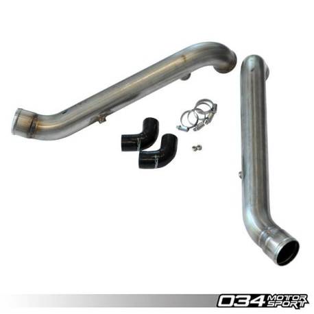 Conjunto Bipipe de Acero Inoxidable 034Motorsport para 2.7T