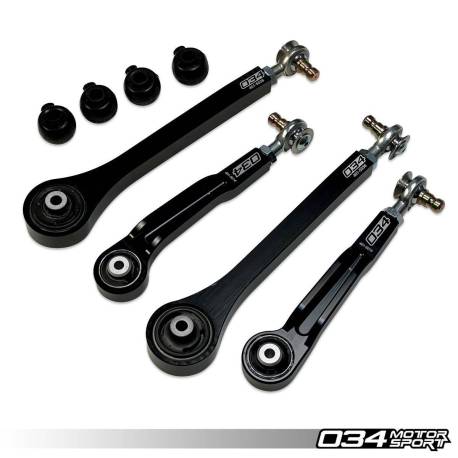 Kit de Brazos de Suspensión Superiores Regulables 034Motorsport Density Line: Audi A8/S8 D2